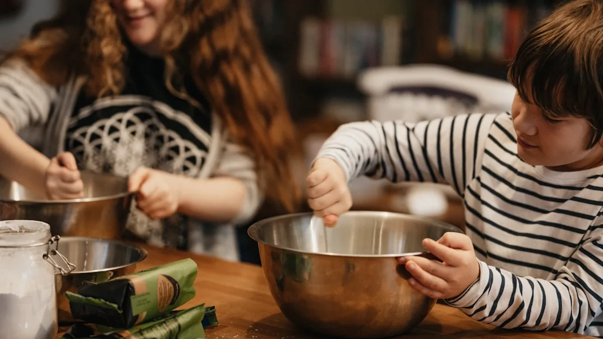 Cuisiner avec ses enfants, sans culpabiliser